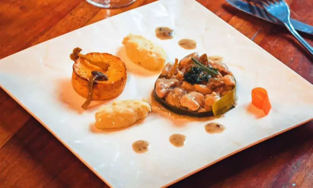 Plateau fruits de mer ou menu au choix au restaurant la Vieille Ferme