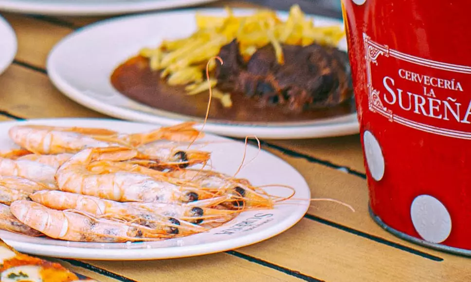 Menú mediterráneo para 2 personas con paella mixta a compartir