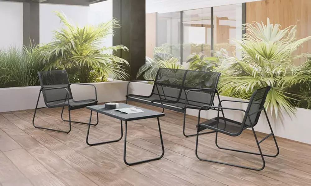 Set giardino Zanzibar da 4 posti