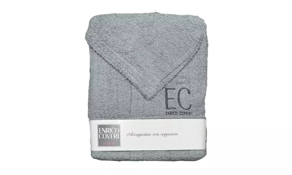 Accappatoio Enrico Coveri in spugna di cotone