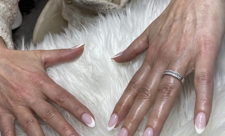 Image 7: No-Chip Manicure and Pedicure Packages, SNS Dipping Powder, and More