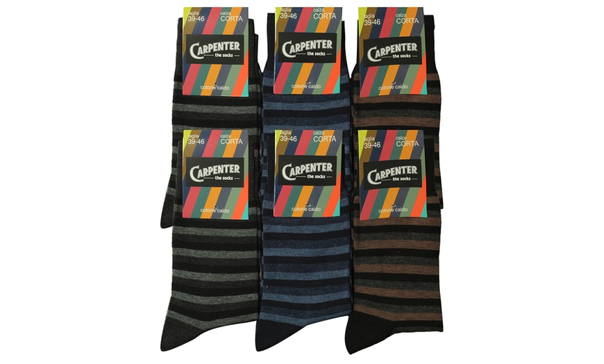 Image 5: Lot 6 ou 12 paires de chaussettes Carpenter