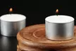 US 100-200 Pc Tea Light Candle 4h Long Lasting Natural Palm Oil White Unscented - Second Medium