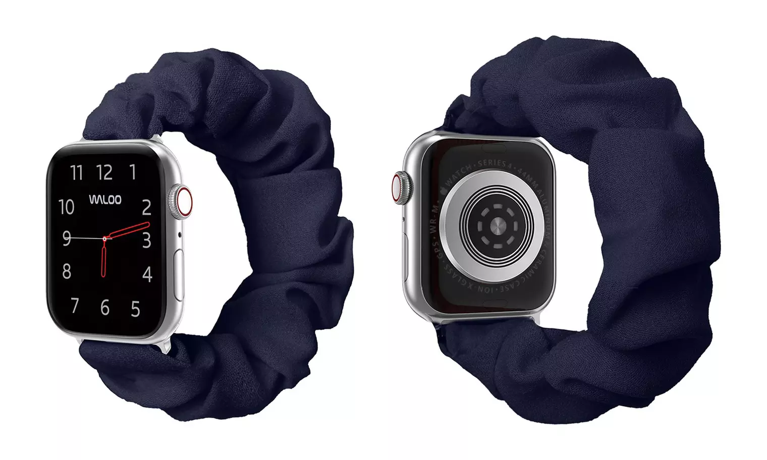 Waloo Elastic Scrunchie Band for All Apple Watch Series