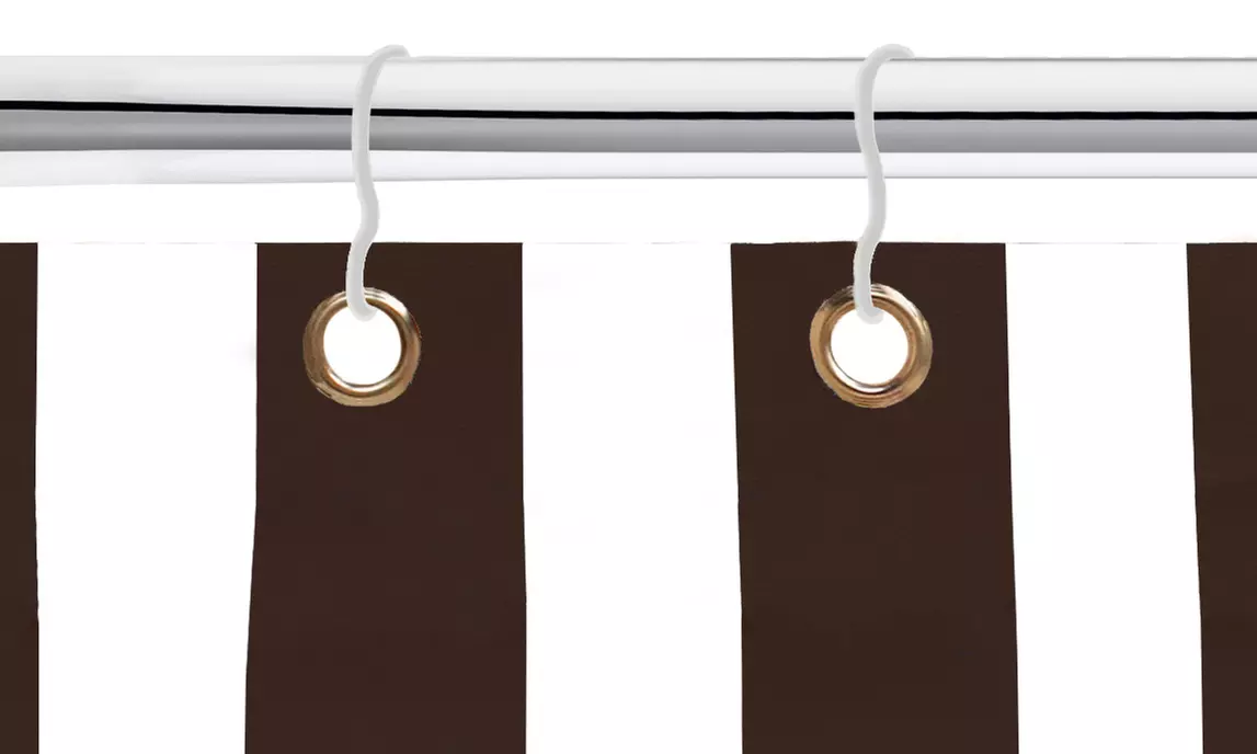 Tenda da sole a righe