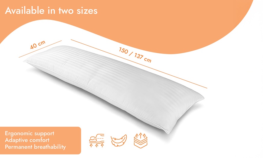 Image 5: Almohada de plumas y plumón Palace de Sampur