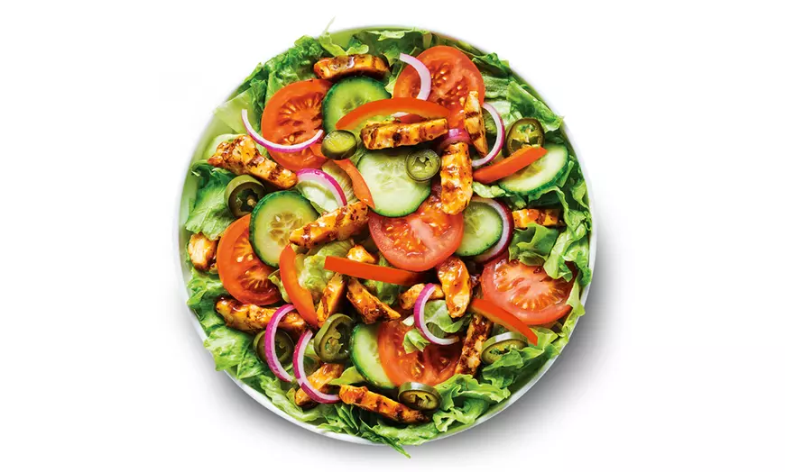 Image 6: Salat, Getränk & Nachtisch oder Beilage nach Wahl für 1 oder 2 Pers.
