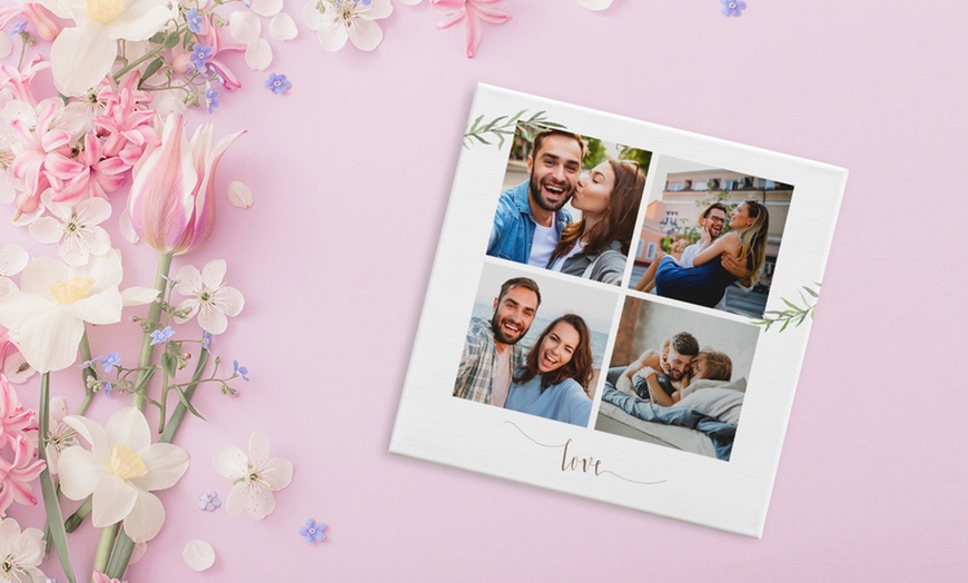 Image 3: Fotolienzo personalizable en horizontal o vertical y hasta 100 x 70 cm