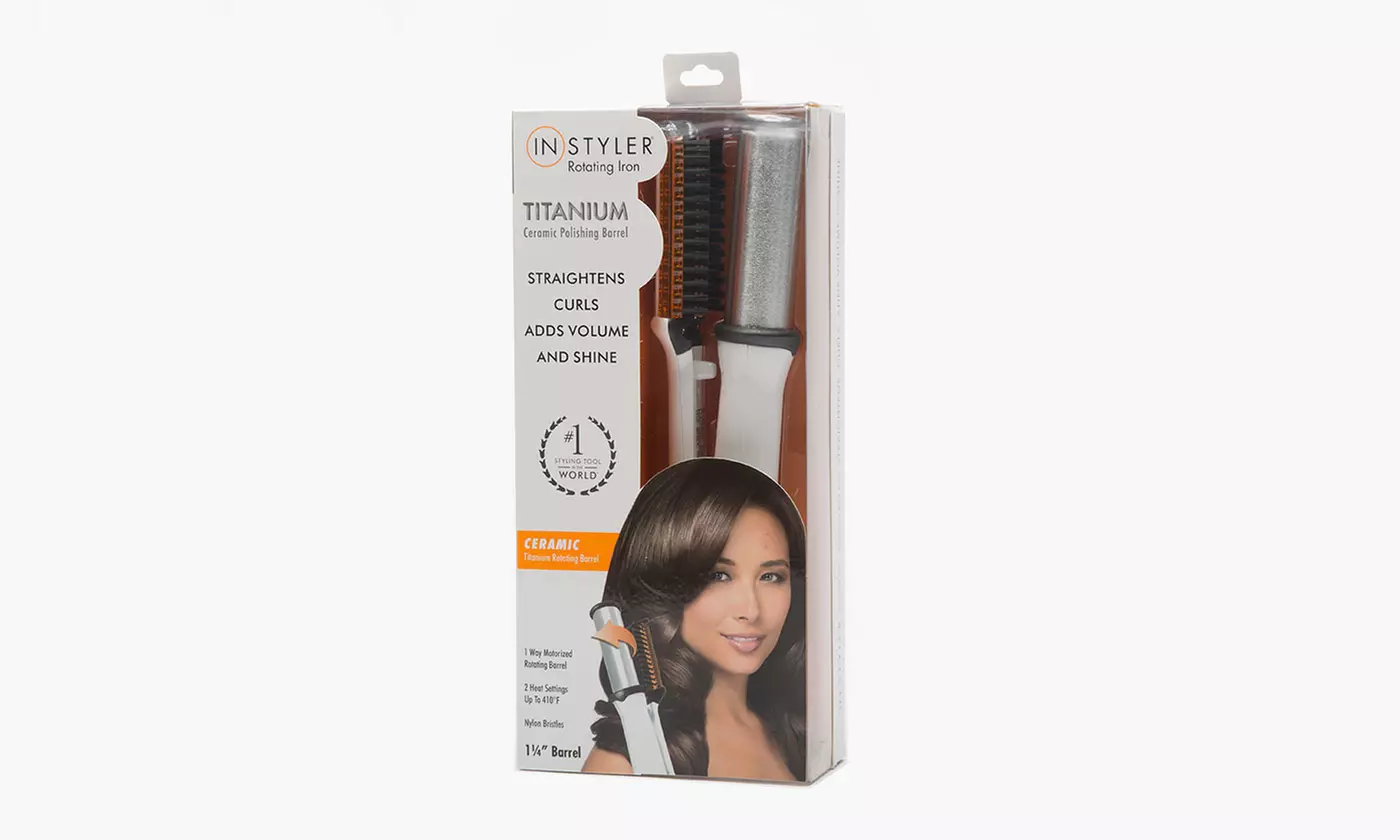 The Original 1.25'' Titanium Instyler Curling Iron & Straightener - Second Medium