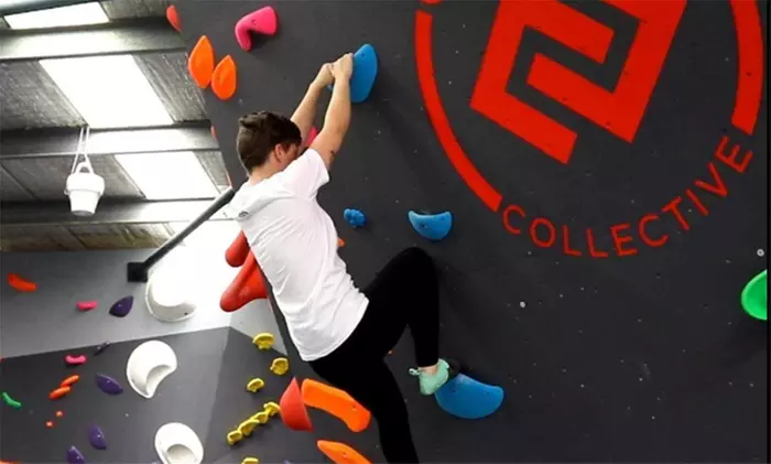All-Day Bouldering Experience w Shoe and Chalk Hire For Solo or Groups