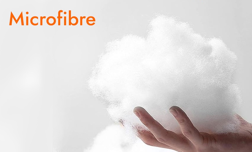 Image 7: Couette 100% microfibre, fibres "Ice Cool" rafraîchissantes