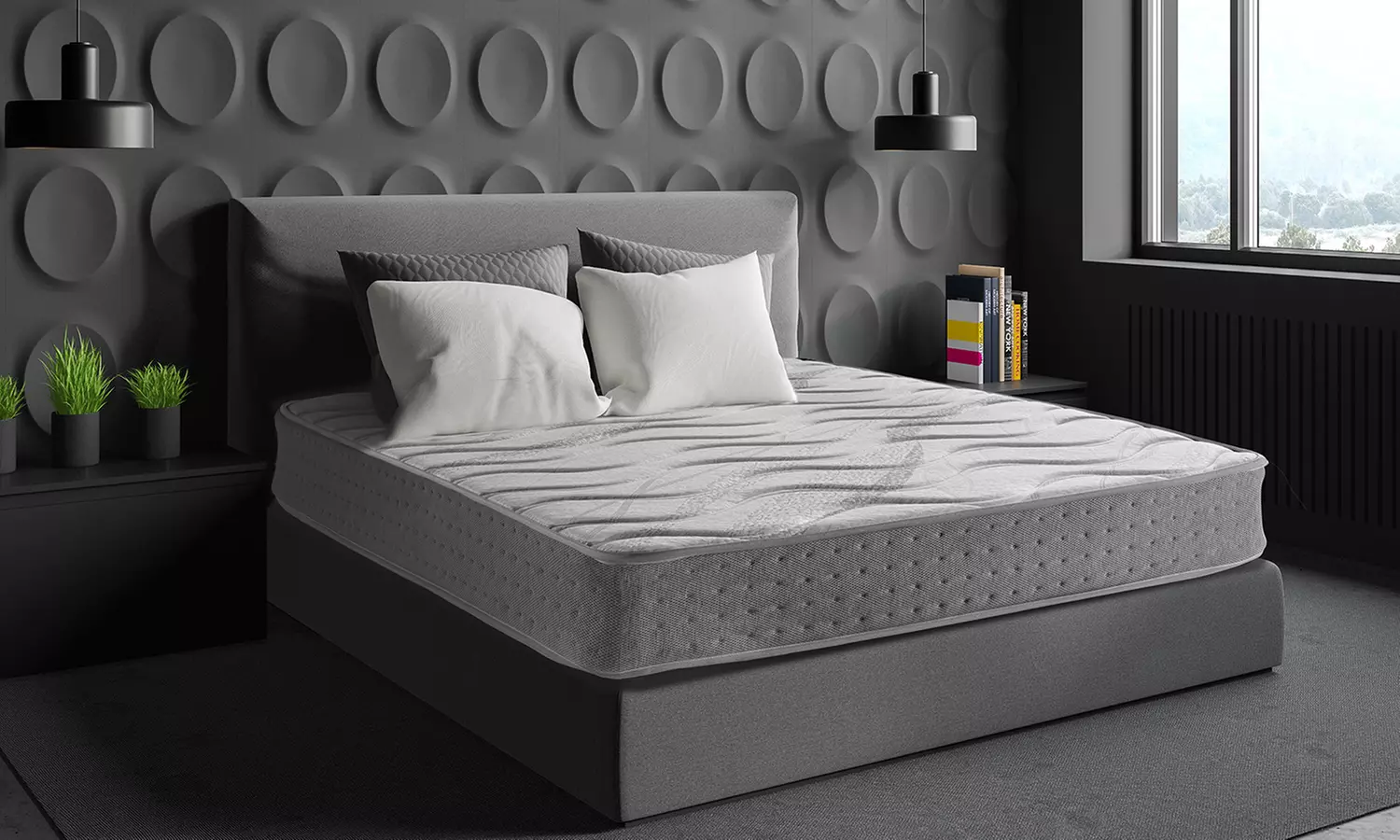 Matelas à ressorts avec viscoélastique Génération-Z - Primary Image