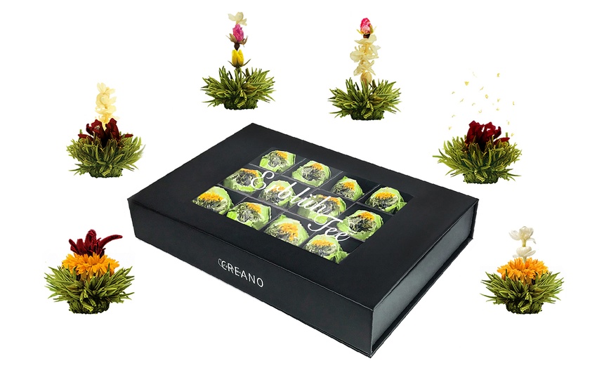 Image 2: Coffrets cadeaux exclusifs fleurs de thé de Creano