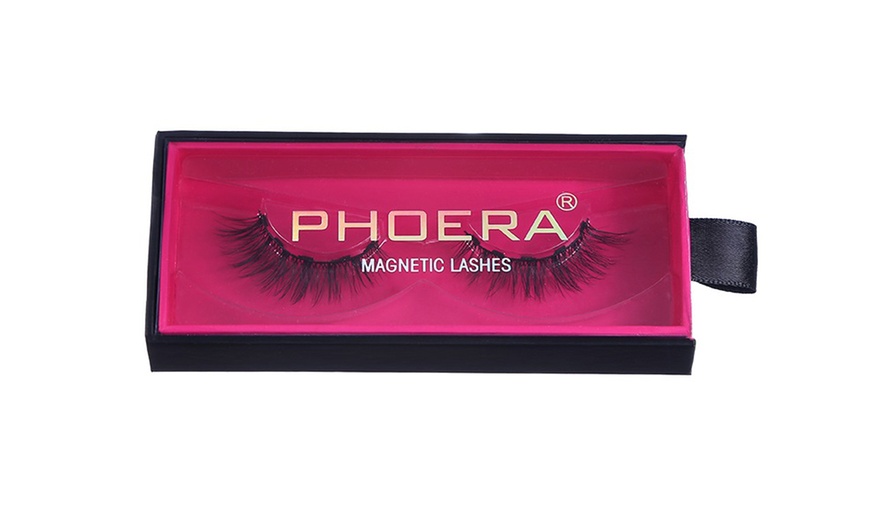 Image 11: Glamza 4D Eyebrow Tattoo and Phoera Magnetic Eyeliner and Lashes Set