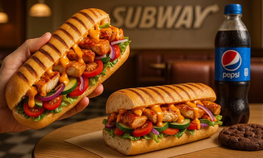 Image 4: Panini, Cookie & Getränk für 1 - 4 Personen bei Subway Köln