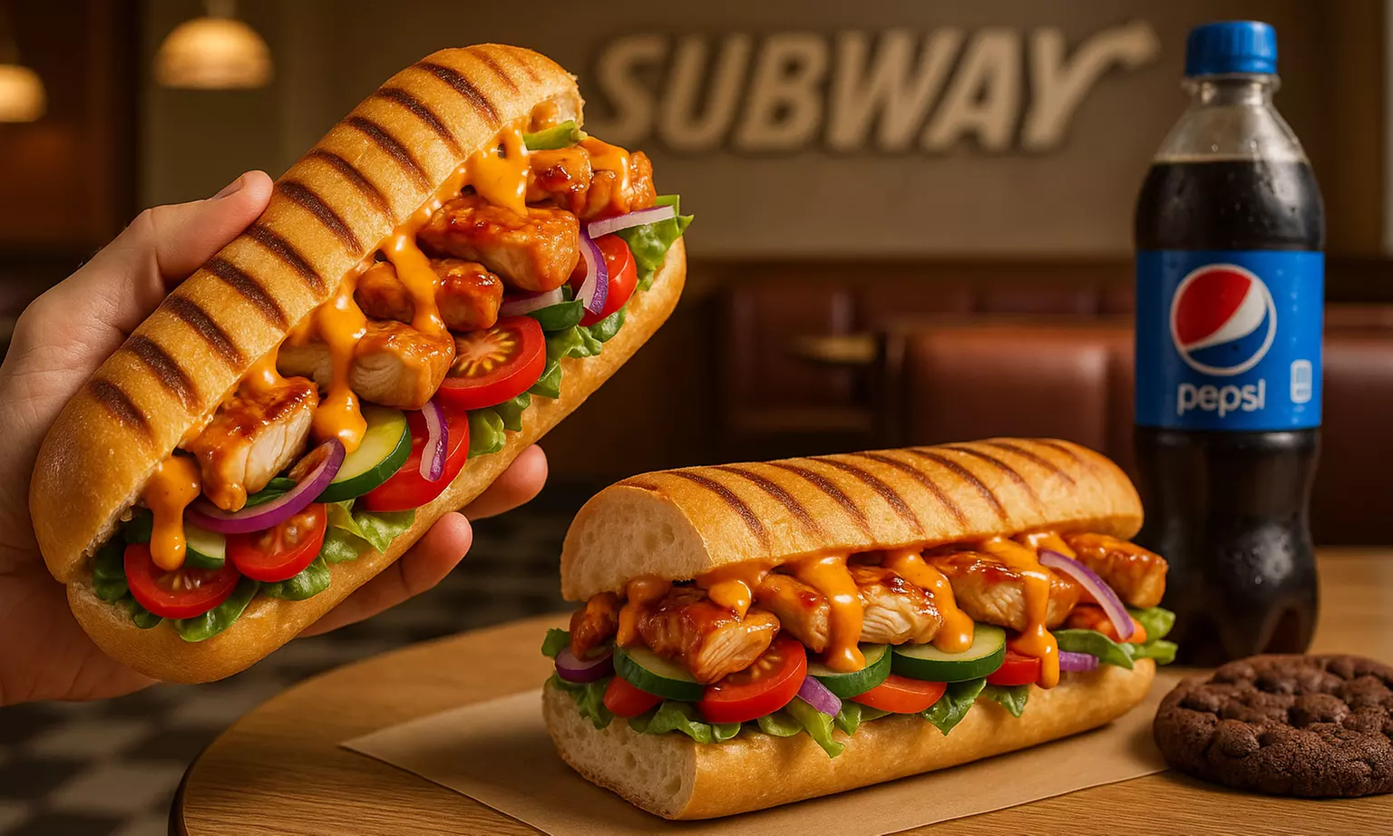 Panini, Cookie & Getränk für 1 - 4 Personen bei Subway Köln