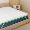 Image 1: Topper in memory foam breeze a 9 zone