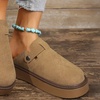Image 11: Stylish Buckled Platform Loafers