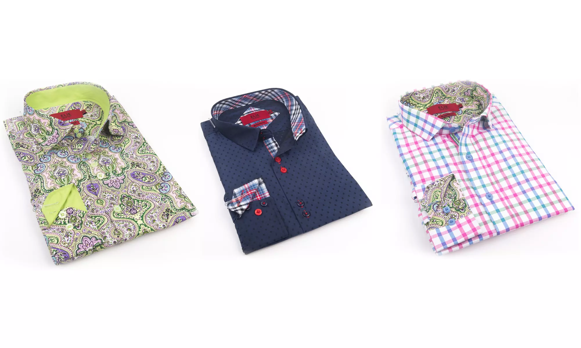 Elie Balleh Milano Italy Slim-Fit Men's Shirts - Primary Image