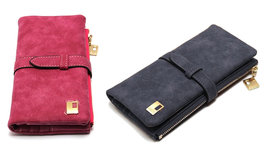 Image 9: Women's Suede Wallet