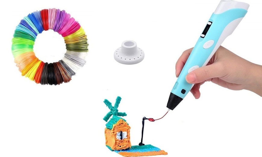 Image 6: Stylo 3D avec écran LED et/ou filament