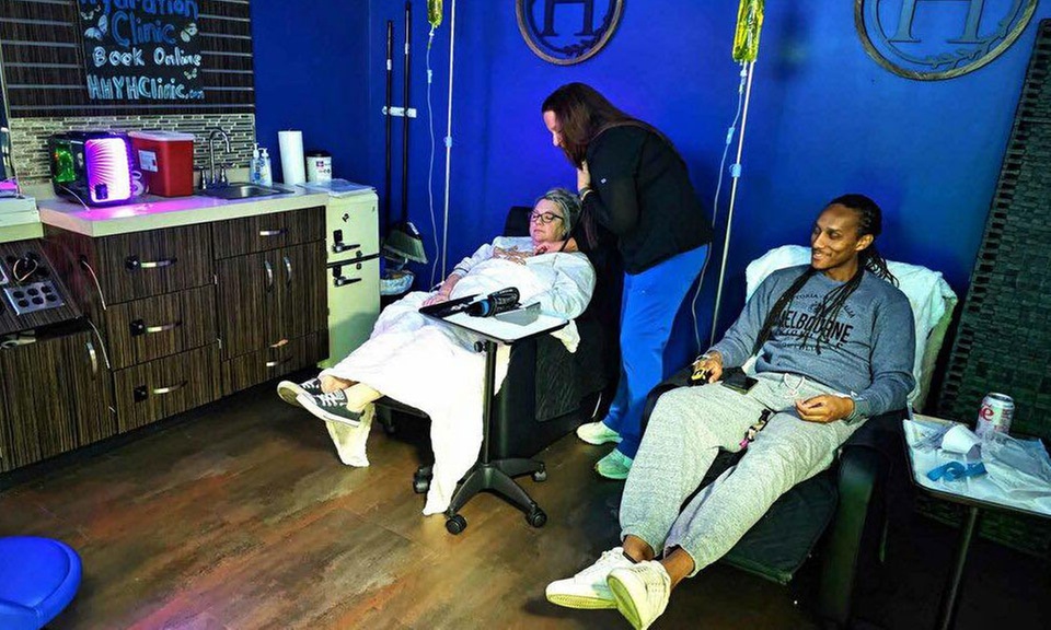 Choice of 30-60-Minute 1, 2, or 3 IV Therapy