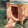Image 1: Pawhut Outdoor Wooden Rabbit Hutch Collection
