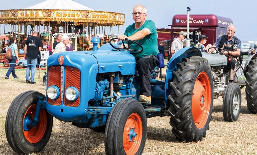 Image 9: Child and Adult Tickets to Belvoir Castle Steam and Country Fair 
