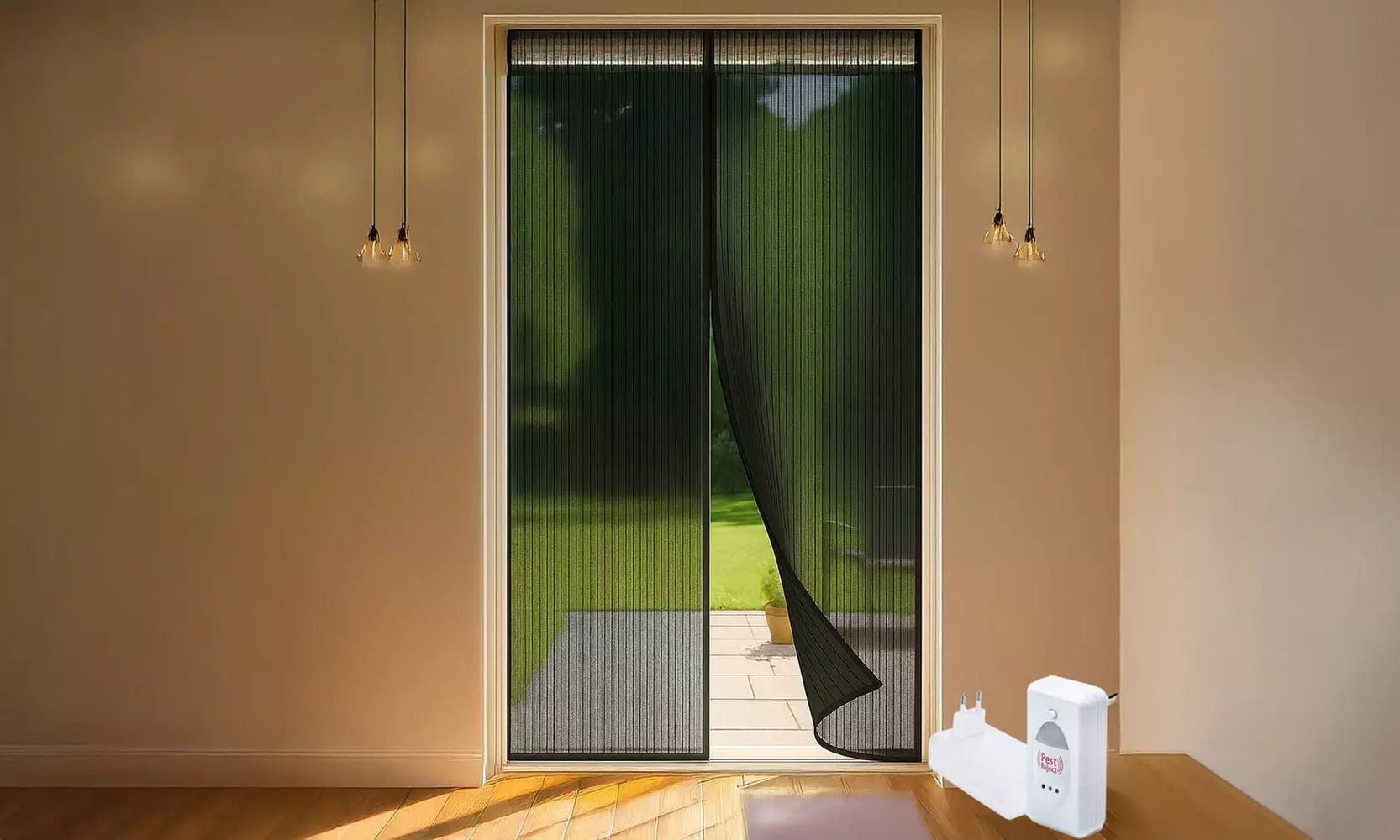 Tenda zanzariera magnetica + Pest Reject omaggio