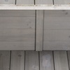 Image 16: Outsunny Wooden Garden Storage Sheds in Grey or Natural Wood