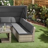 Image 2: Garden Gear California Rattan-Effect Daybed 