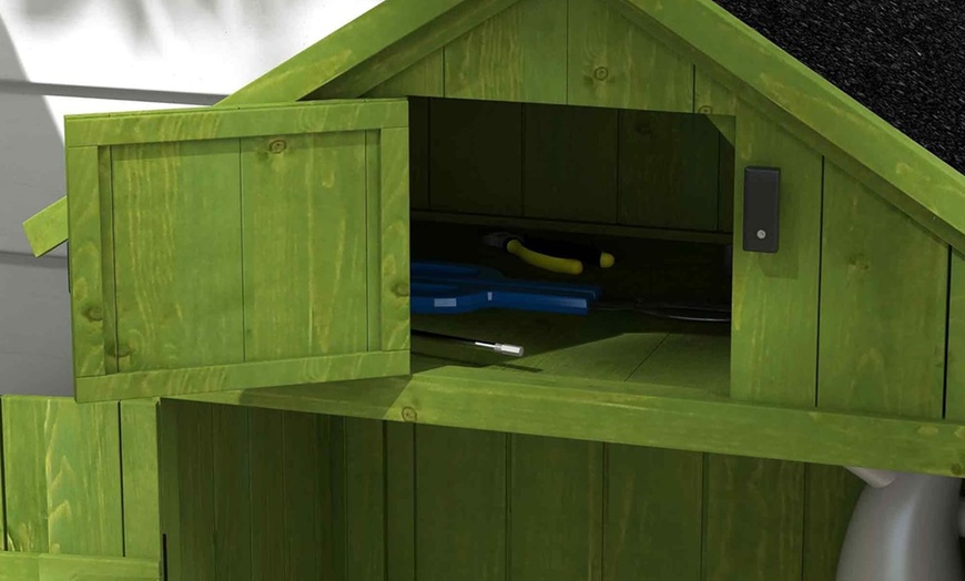 Image 6: Utility Outdoor Small Wooden Shed in choice of colours