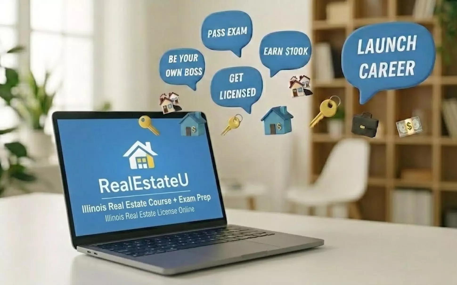 Illinois Online Real Estate License Courses from RealEstateU - Up to 31% Off