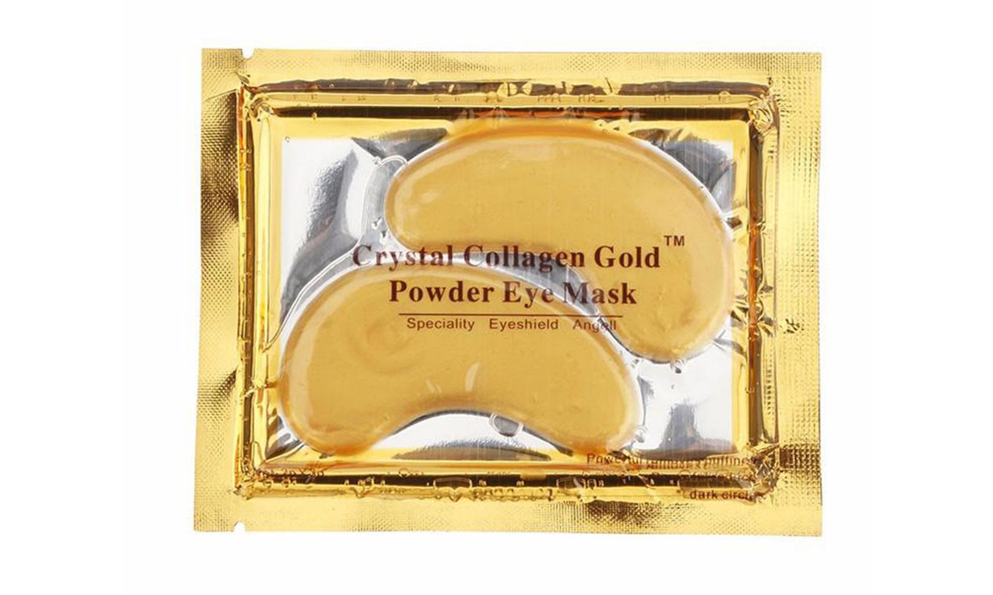 20 pairs under Eye Pads Mask Anti Dark Circle Wrinkles Crystal Gold