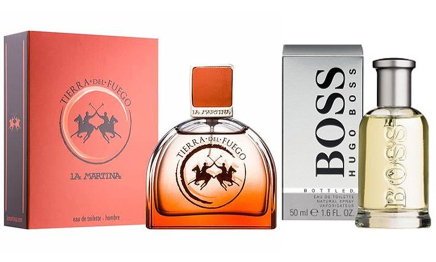 Image 1: "Tierra del Fuego" van La Martina of "Boss Bottled" van Hugo Boss
