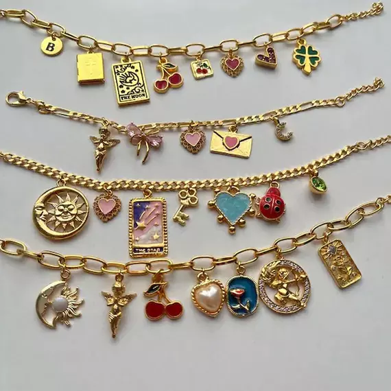 Pick 5 or 10 Super Cute Charms And Make Your Own Bracelet For 1 or 2