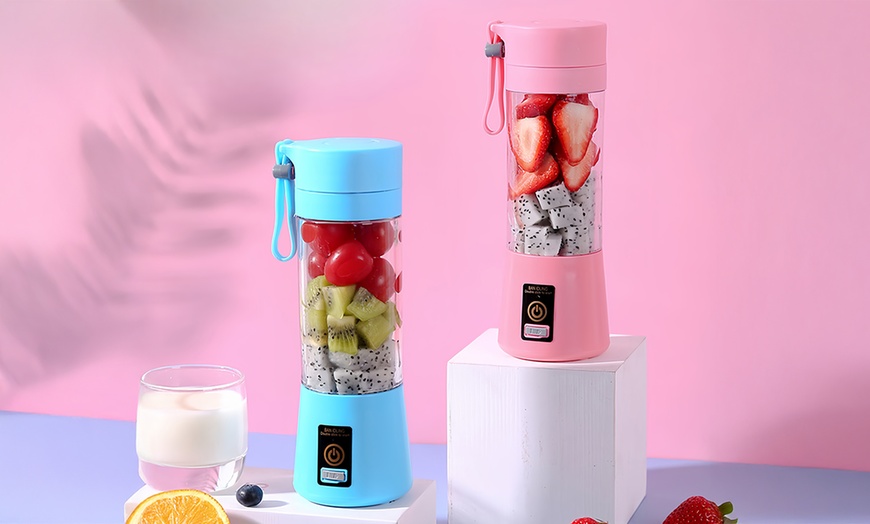 Image 1: Tragbarer Mini-Saft-Mixer