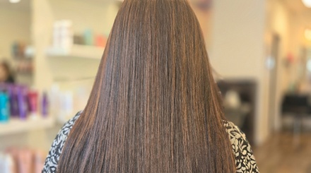 Half Head Highlights and Style - Haus of shades studio