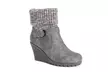 Muk Luks Women's Georgia Water-Resistant Wedge Boots - Second Medium