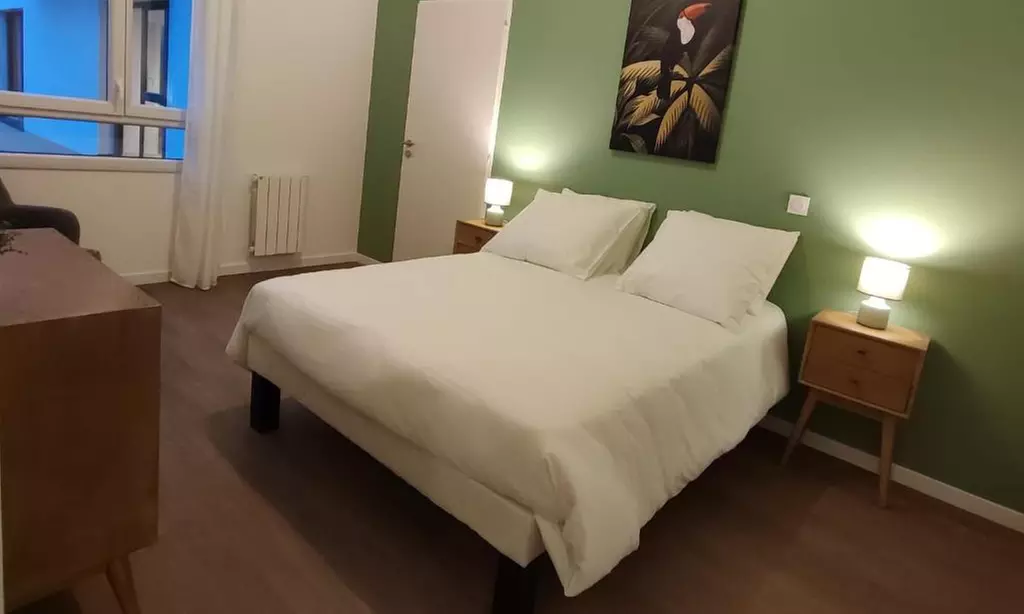 Séjour appartement d'une chambre à Zenao Appart hotels Montivilliers