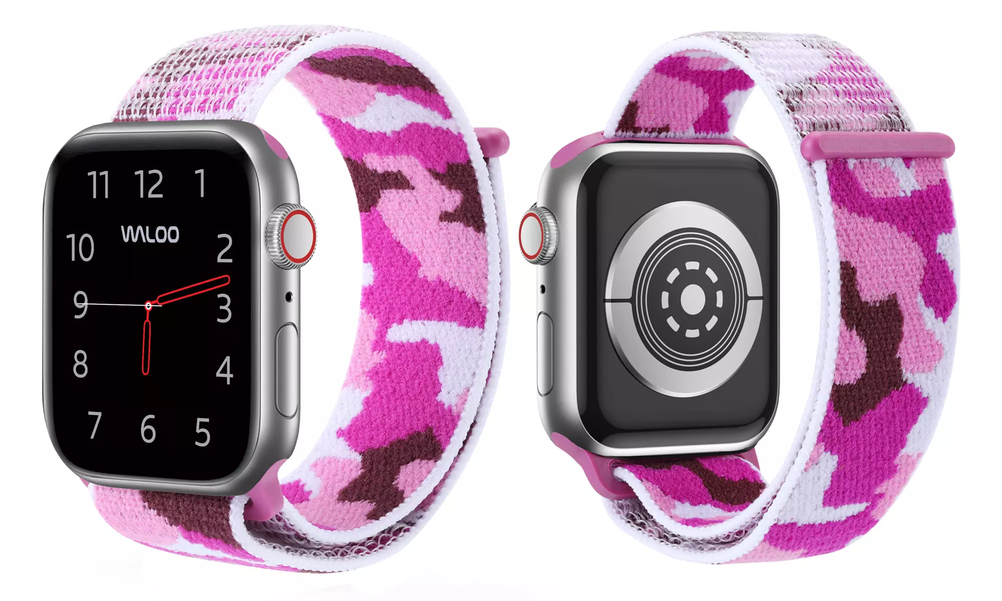 Waloo Camo Woven Nylon Replacement Band For Apple Watch - All Series