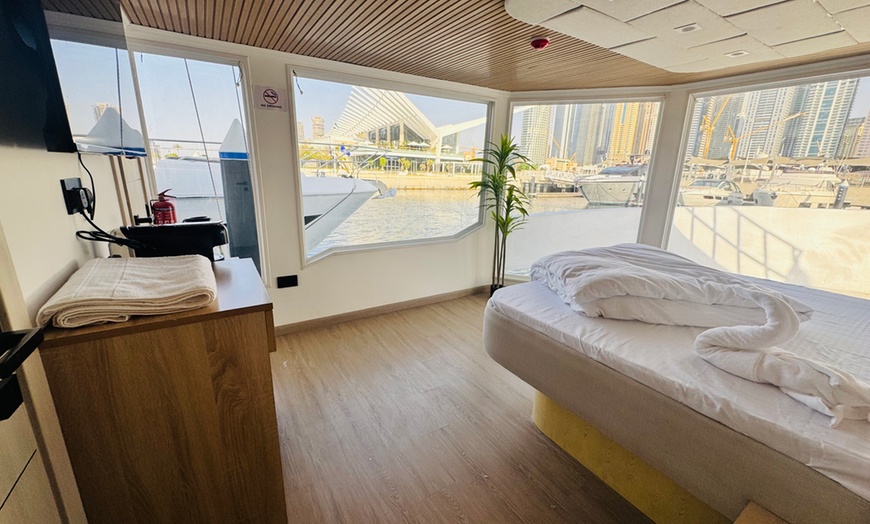 Image 7: Luxury Boat Room Camping for One, Two, or Three Night Stay w Breakfast