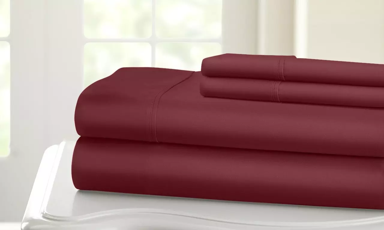 1200 Thread Count Bed Sheet Set; Great Gift for Yourself or Friends