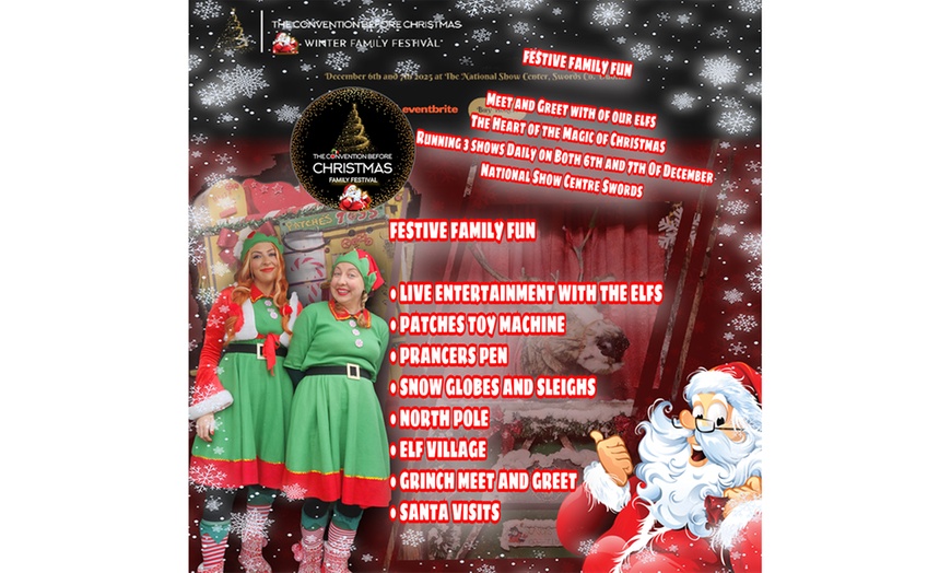 Image 7: One Child, Adult, or Family Ticket to The Convention Before Christmas