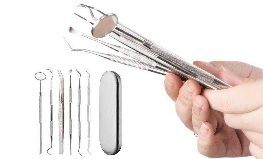 Image 6: 6Pcs Professional Dental Tool Kit