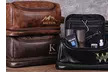 Sleek and Functional Custom Leather Toiletry Bag for Every Modern Man, Personalized by Justyling (Up to 87% Off) - Second Medium