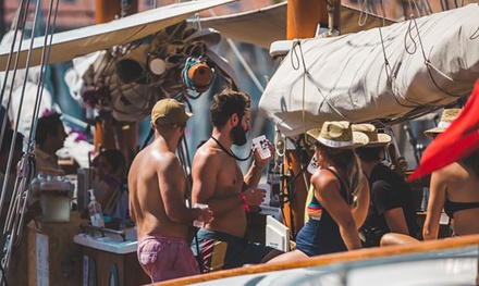 Basse saison : soirée croisière à la voile aux îles du Frioul au soleil couchant