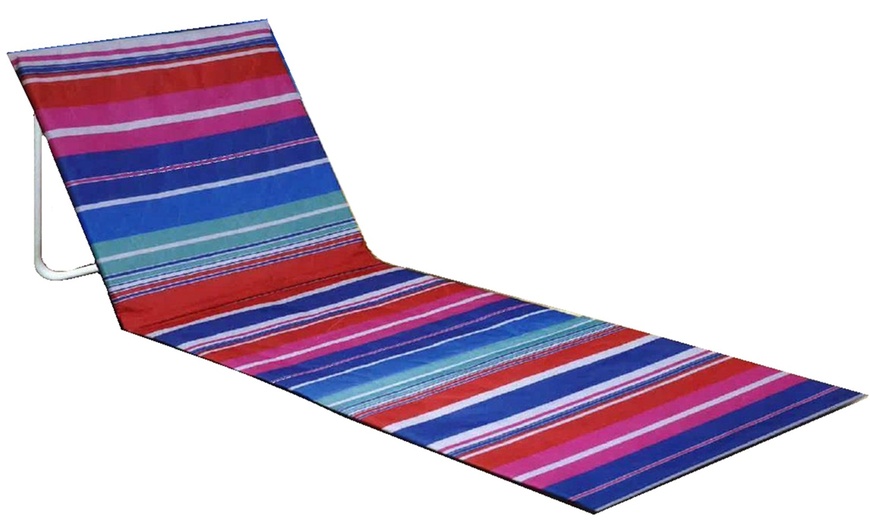 Image 3: Striped Beach Mat