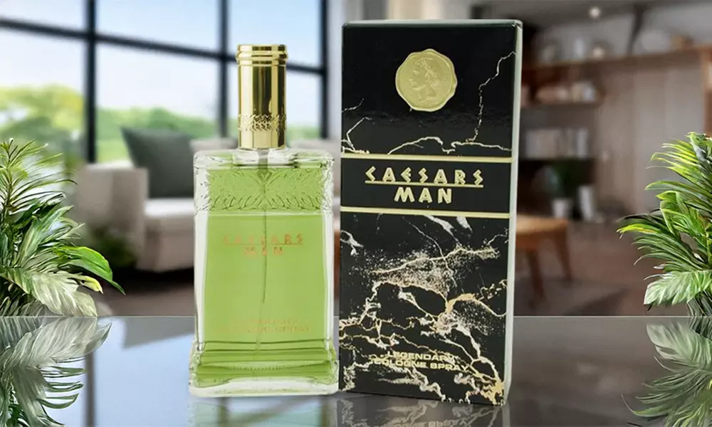 Caesars Man Eau de Cologne Spray For Men 4.0 Fl. Oz.