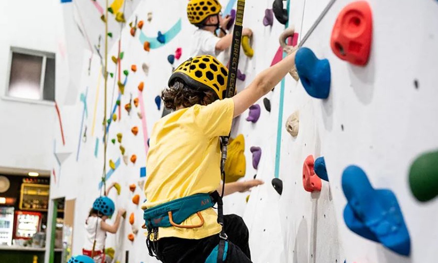 Image 2: Escalada libre o en familia con material y 1 h de profesor incluido